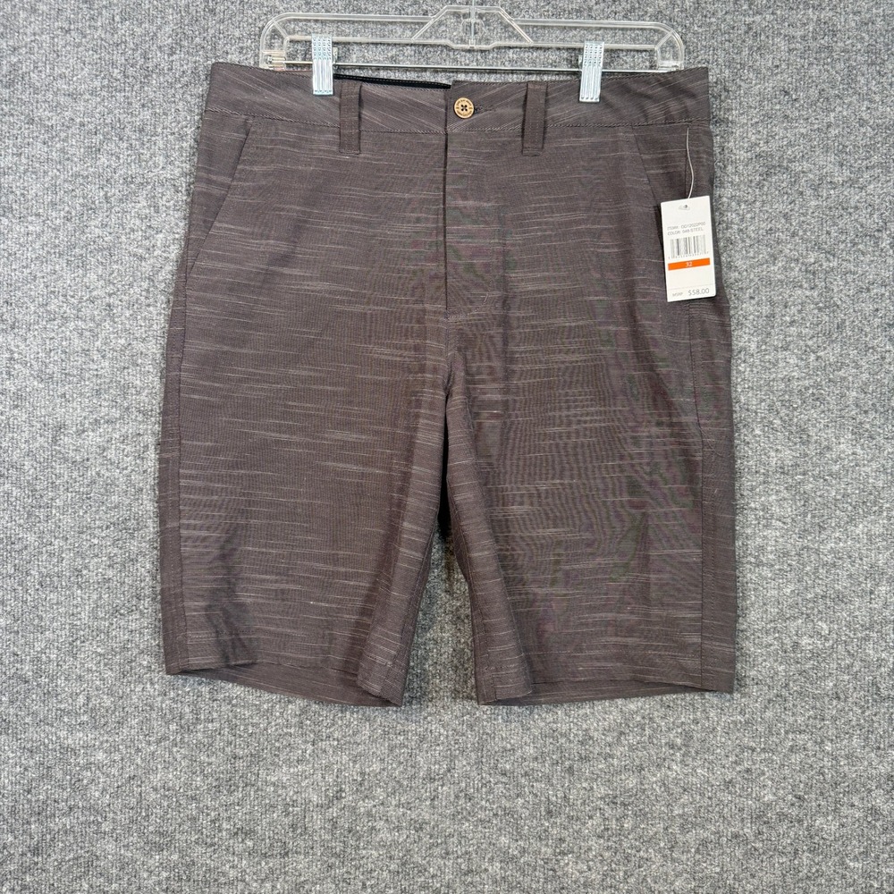 OneDayAway Hybrid Shorts‎ Men 32 Steel Gray Active Stretch Performance NEW